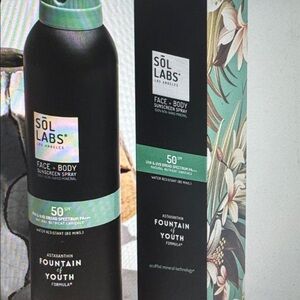 SOL LABS Face and Body Sunscreen Spray